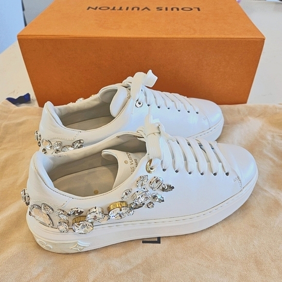 Louis Vuitton Swarovski Time Out size 36.5 - Picture 4 of 10